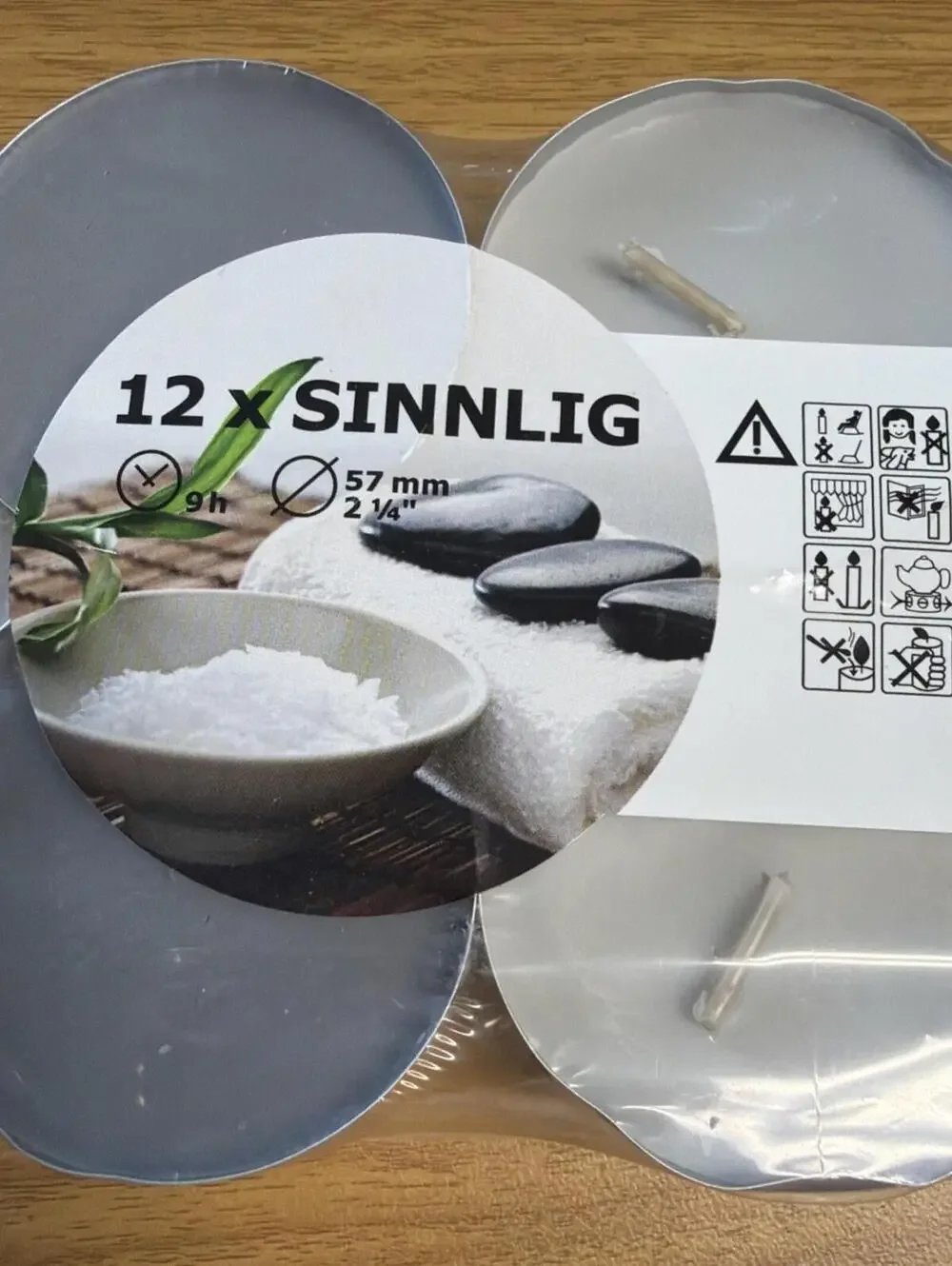 The IKEA Sinnlig Scented Candle, 12-tealights 2 1/4